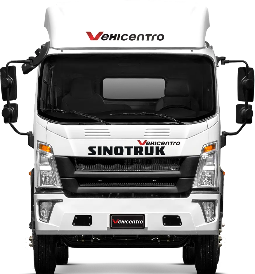 CAMIÓN Sinotruk 1147 8 TON de la serie 100 con 180 HP caballos de fuerza 2026 encuentralo en Vehicentro CU precio desde 42990 imagen frontal