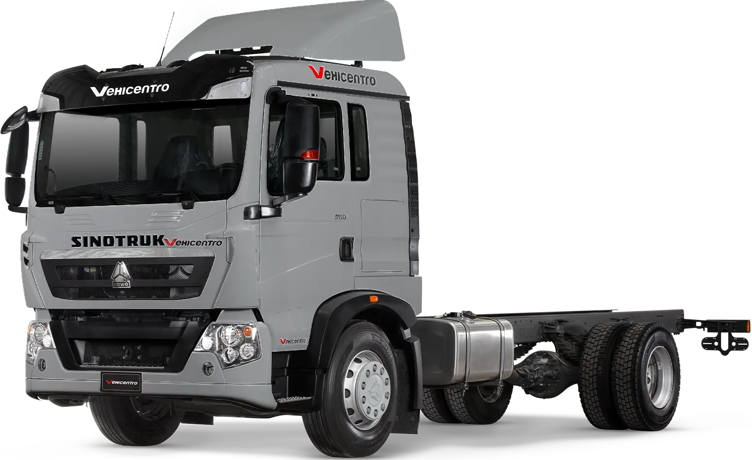 CAMIÓN Sinotruk 1167 13 TON de la serie T5G con 280 HP caballos de fuerza 2025 encuentralo en Vehicentro GS precio desde 62990 imagen tres cuartos