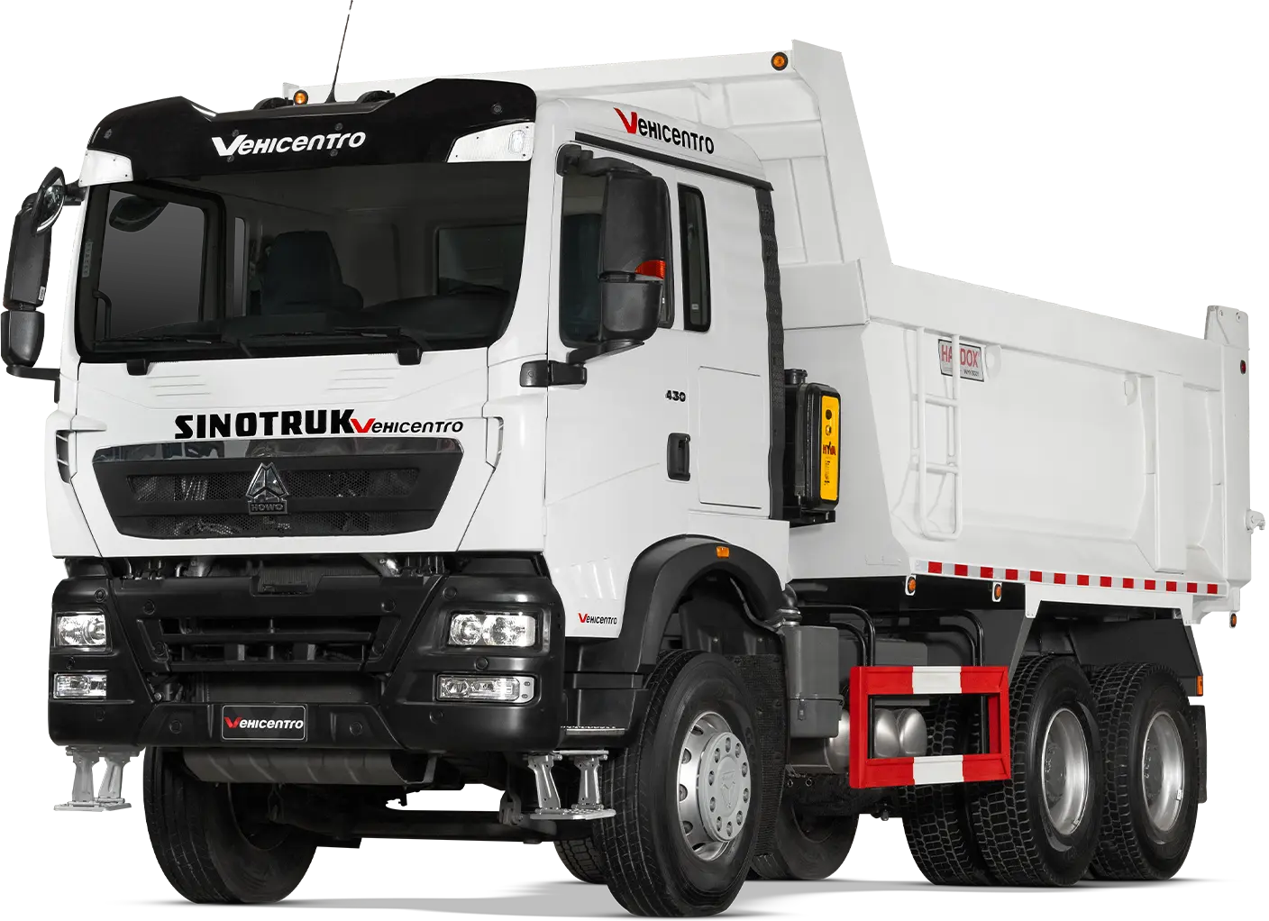 VOLQUETA Sinotruk 3257 14 M3 de la serie T7H con 430 HP caballos de fuerza 2025 encuentralo en Vehicentro AMBATO precio desde 118090 imagen tres cuartos