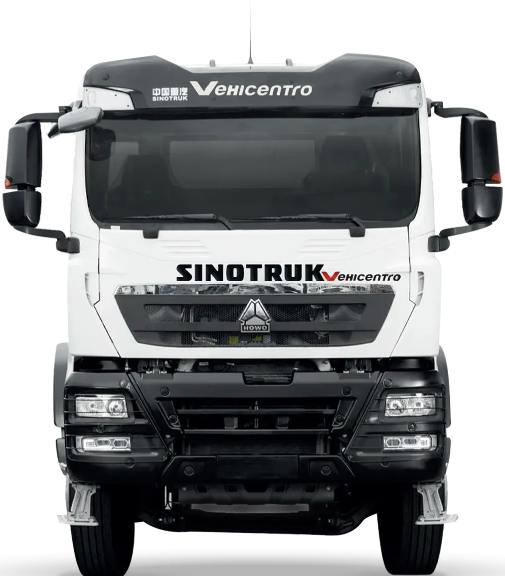 VOLQUETA Sinotruk 3317 20 M3 de la serie T7H con 430 HP caballos de fuerza 2025 encuentralo en Vehicentro . precio desde 124990 imagen frontal