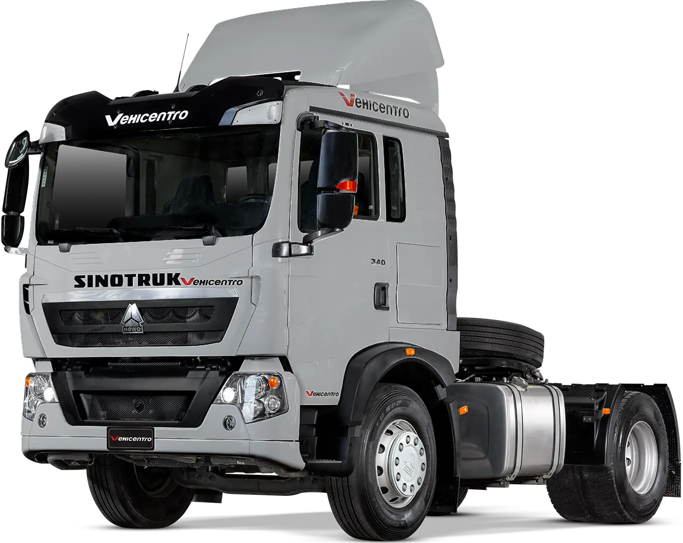 CABEZAL Sinotruk 4187 24 TON de la serie T5G con 340 HP caballos de fuerza 2026 encuentralo en Vehicentro AM precio desde 62990 imagen tres cuartos