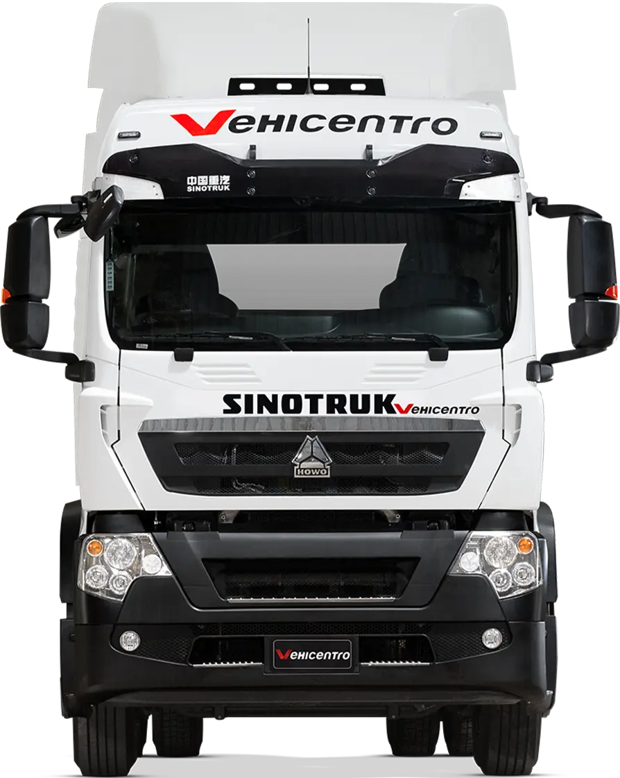 CABEZAL Sinotruk 4257 45 TON de la serie T7H con 430 HP caballos de fuerza 2024 encuentralo en Vehicentro . precio desde 89990 imagen frontal
