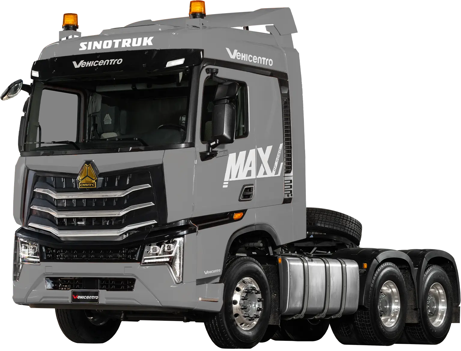 CABEZAL Sinotruk 530 48 TON de la serie MAX con 530 HP caballos de fuerza 2025 encuentralo en Vehicentro AM precio desde 94990 imagen tres cuartos