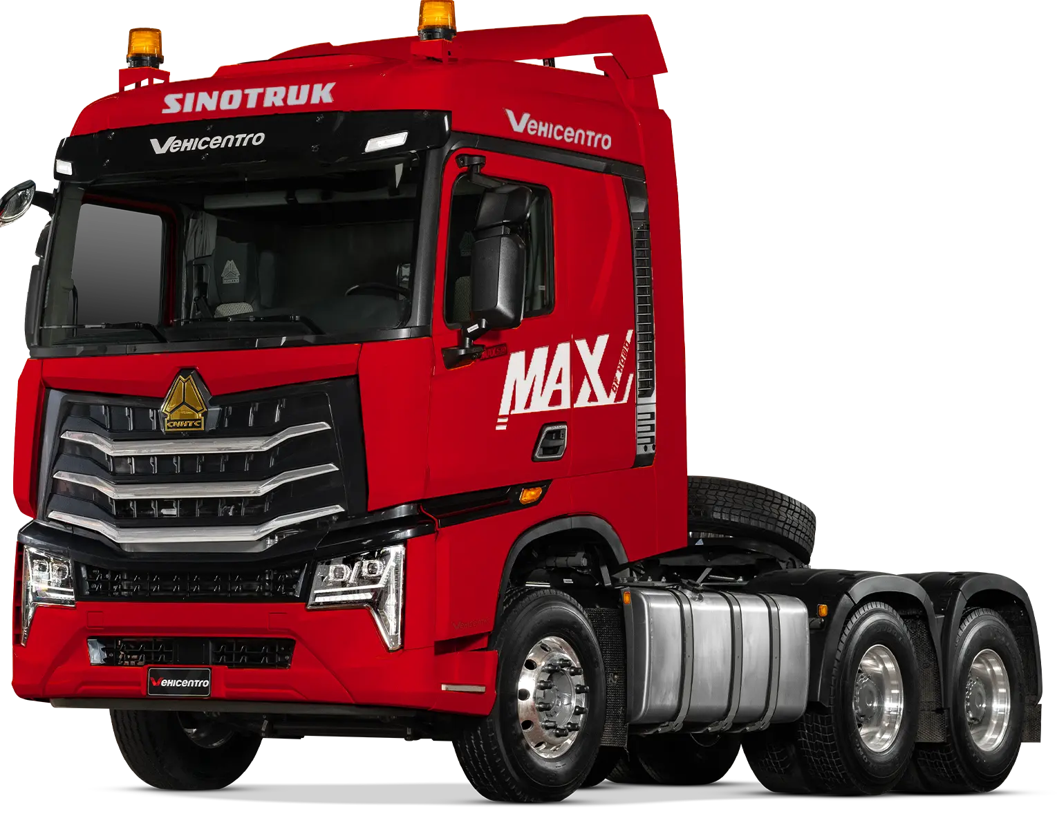 CABEZAL Sinotruk 530 48 TON de la serie MAX con 530 HP caballos de fuerza 2025 encuentralo en Vehicentro AM precio desde 94990 imagen tres cuartos